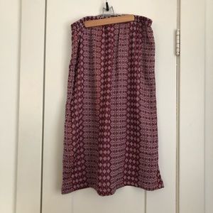 Ace and Jig Gallery Skirt in Sable